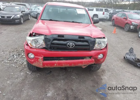 2005 Toyota Tacoma Base V6 z USA, uszkodzony, nr VIN 5TELU42N45Z104273